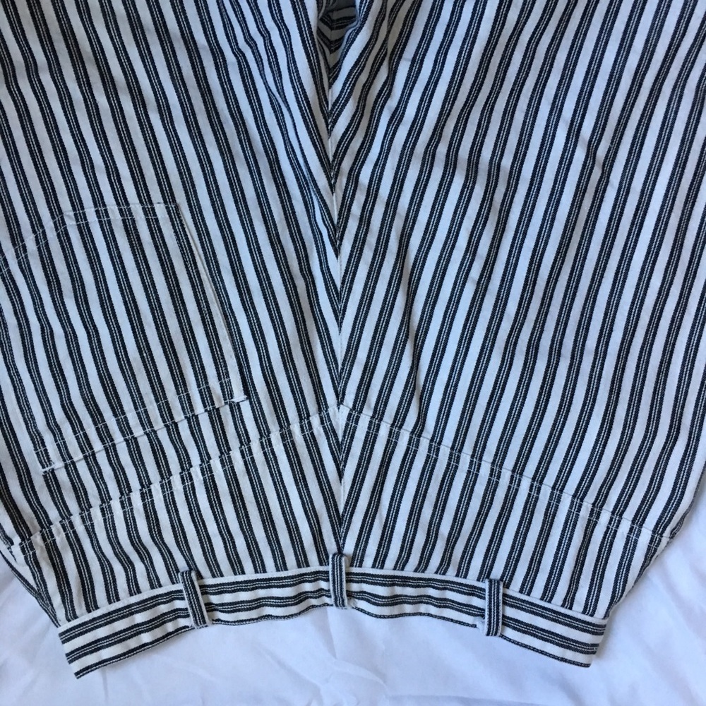 PERFECT vintage trousers black and white stripes - Picture 7 of 8